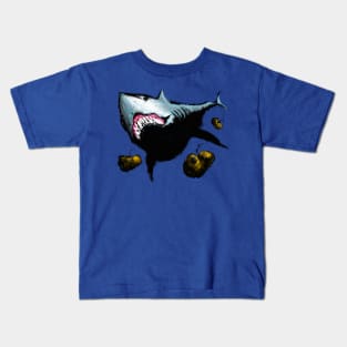 Jaws Deep Sea Kids T-Shirt